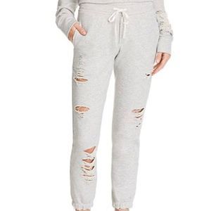 Alo Yoga Distressed Sweatpants - Size Small
